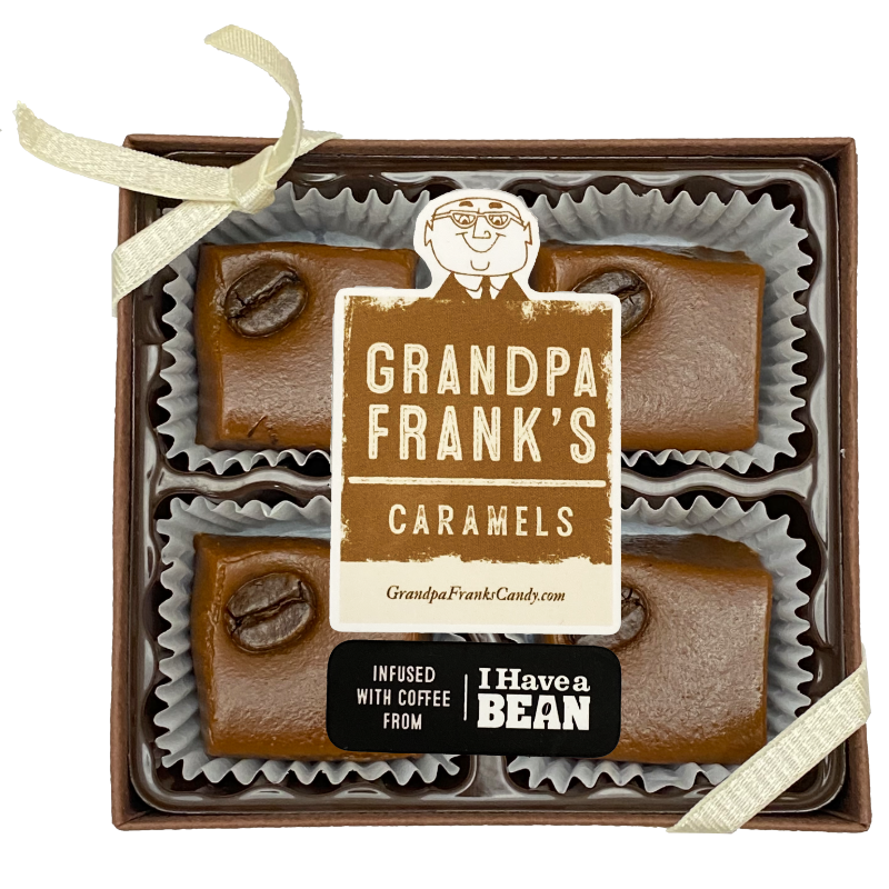 Grandpa Franks Coffee Infused Caramels (4 count)